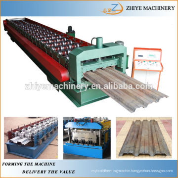 Color Steel Flooring Decking Tiles Cold Forming Machine Chinese Supplier